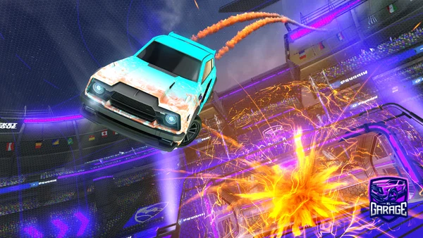 A Rocket League car design from Nuggies4life33