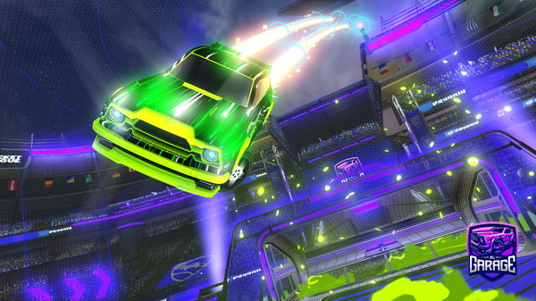 A Rocket League car design from Noxaeshi12