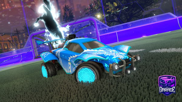 A Rocket League car design from N0TMADD3X