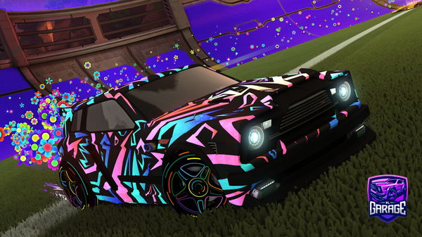 A Rocket League car design from rainilex