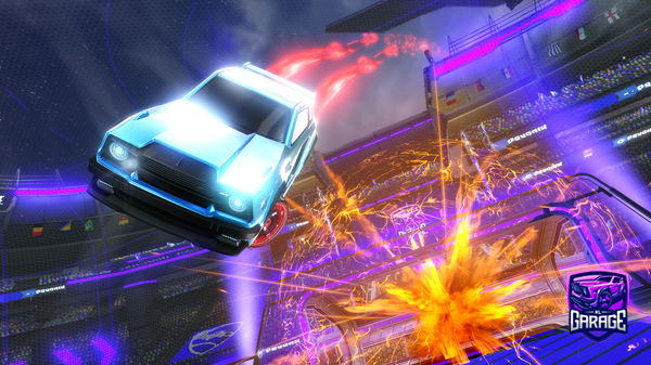 A Rocket League car design from Phage_