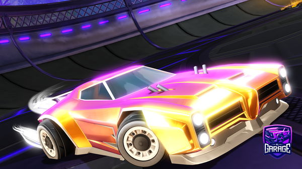 A Rocket League car design from smilingrn