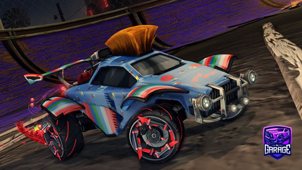 A Rocket League car design from SuperMommy