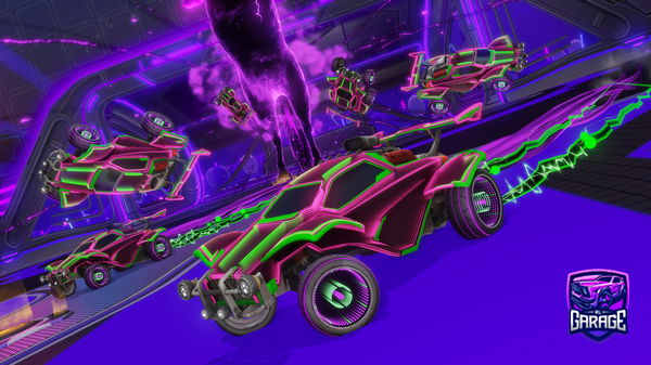 A Rocket League car design from Tigerns