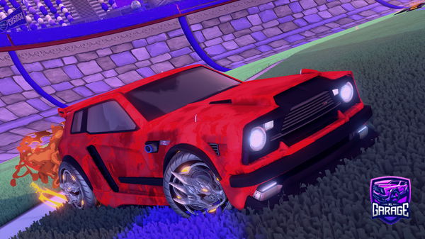 A Rocket League car design from iwarok_9