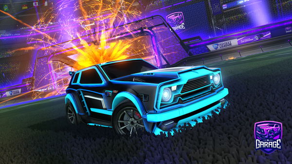 A Rocket League car design from Lionplayz11