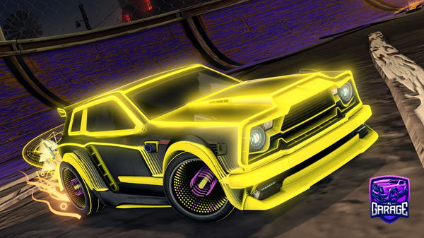 A Rocket League car design from T4N1Q