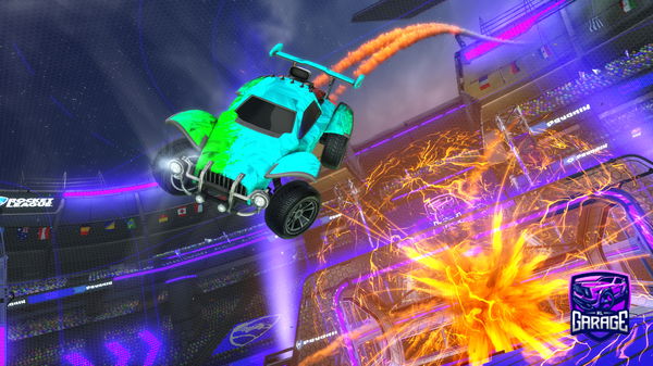 A Rocket League car design from Tije07