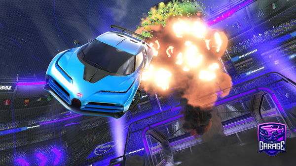 A Rocket League car design from Joshking123