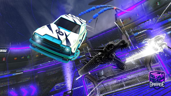 A Rocket League car design from moonlessninja