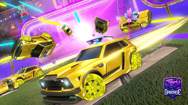 A Rocket League car design from itsarielity