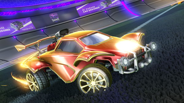 A Rocket League car design from Jordannash555