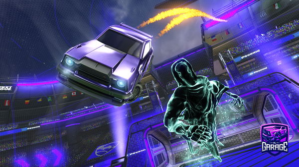 A Rocket League car design from Bigbobby007