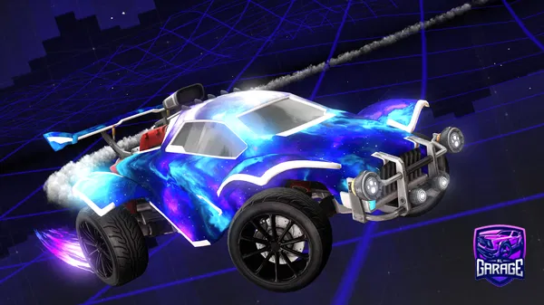 A Rocket League car design from spaldhinos