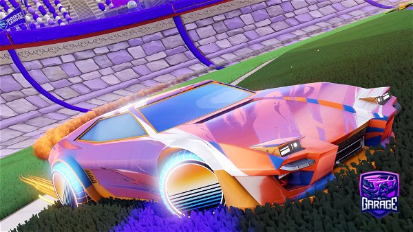 A Rocket League car design from ItsDaredevll
