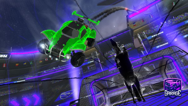 A Rocket League car design from ShAdOwW01f