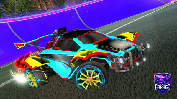 A Rocket League car design from ERRORMISSING
