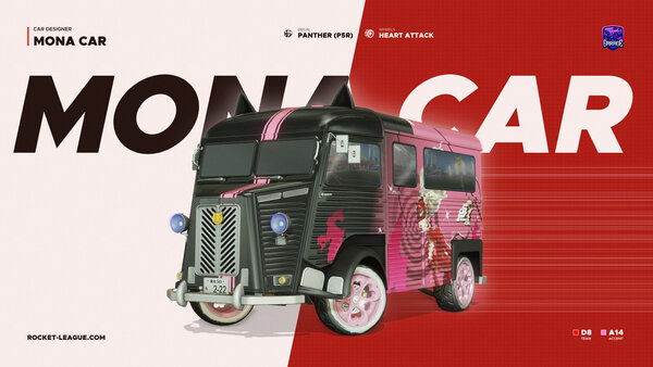 A Rocket League car design from irosario78