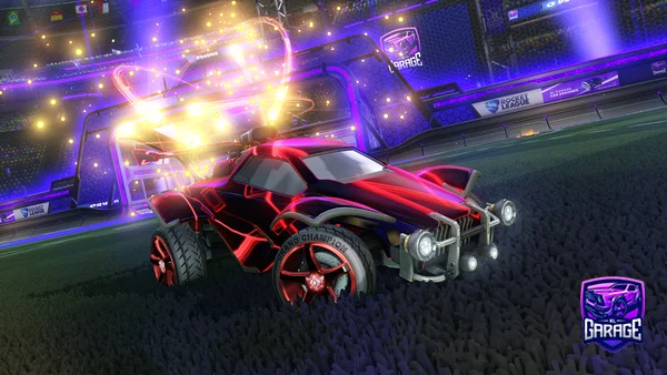 A Rocket League car design from Malinoir_DZ
