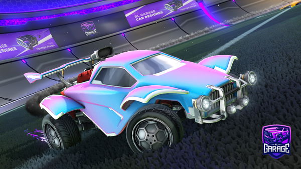 A Rocket League car design from TheSwagmanoFOZ