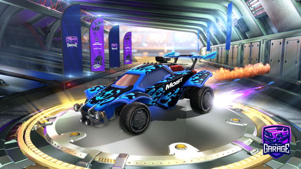 A Rocket League car design from Tubonically