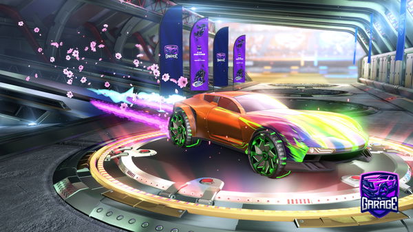 A Rocket League car design from imot-rm