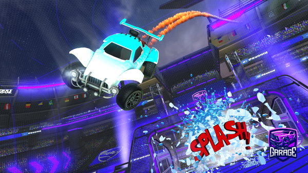 A Rocket League car design from yeezusisking23