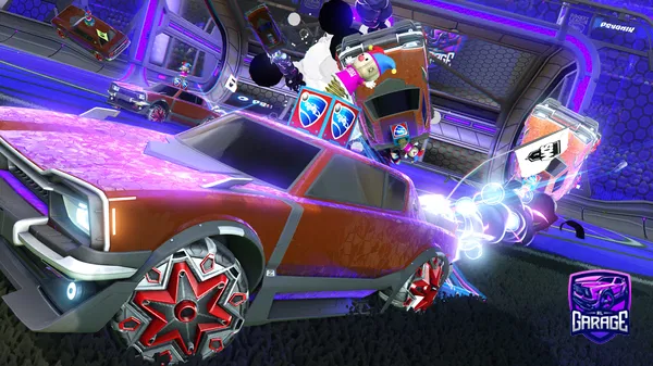 A Rocket League car design from Hug904hd