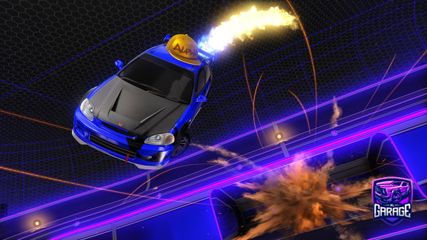 A Rocket League car design from 1valid1