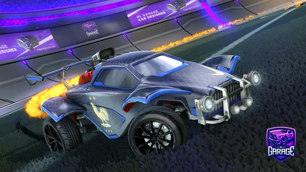 A Rocket League car design from s4ss