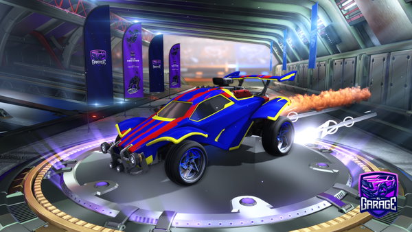 A Rocket League car design from XRivera071