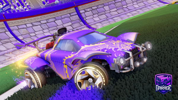 A Rocket League car design from Zevonxr