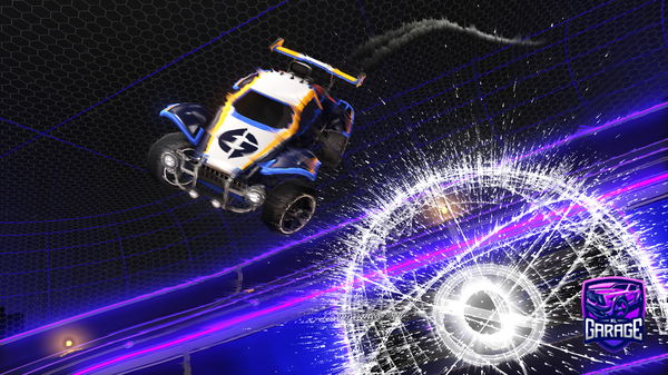 A Rocket League car design from DRACHENTRAX