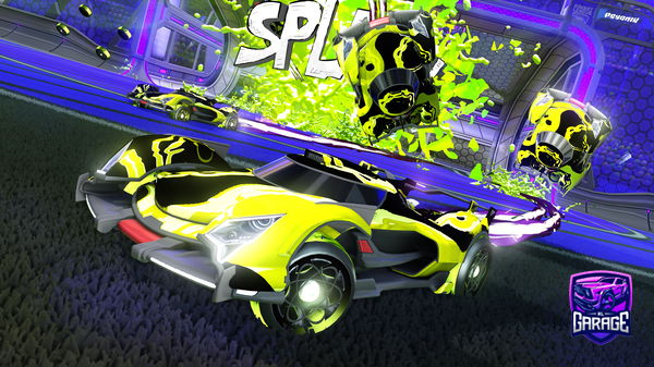 A Rocket League car design from Zlangs725