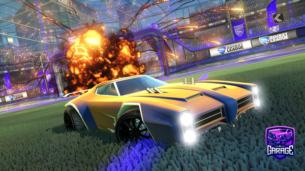 A Rocket League car design from DORK-_