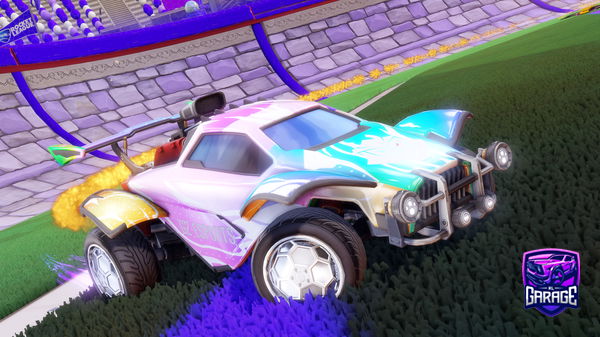 A Rocket League car design from MATATTOO