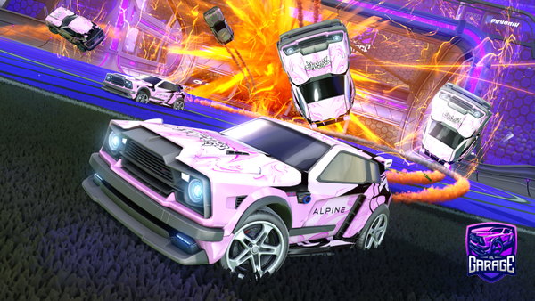 A Rocket League car design from ichliebeajkula