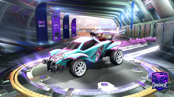 A Rocket League car design from TrickyTeK