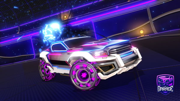 A Rocket League car design from Cambro30