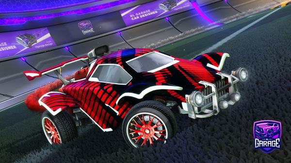 A Rocket League car design from KICKSY-HZYSX
