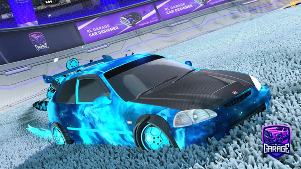 A Rocket League car design from Crispyyyy38