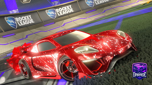 A Rocket League car design from Sleepless8
