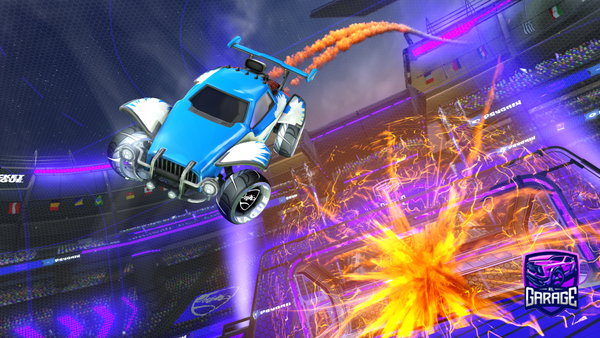 A Rocket League car design from Britnish616
