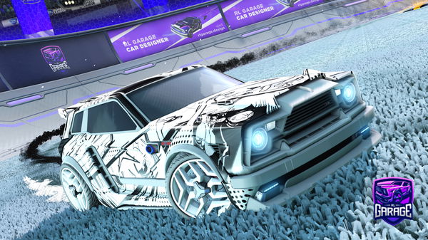 A Rocket League car design from charbel-_-_-69