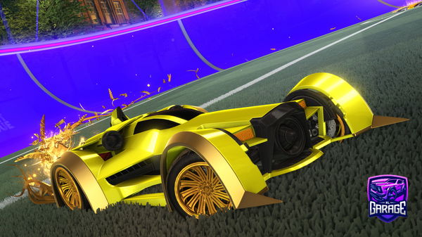 A Rocket League car design from FartNostrilzman