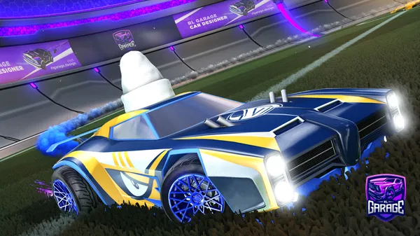 A Rocket League car design from Sharkie-Boy