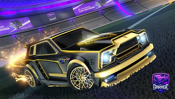A Rocket League car design from nauctaly