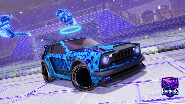 A Rocket League car design from TopBinner