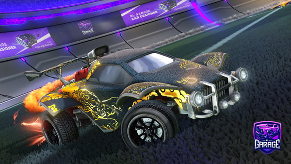 A Rocket League car design from 1990evansstephen
