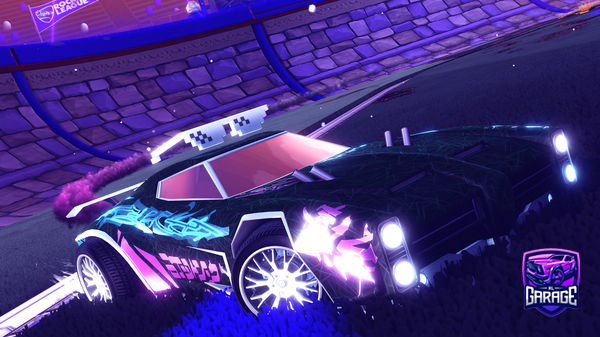 A Rocket League car design from boosted497
